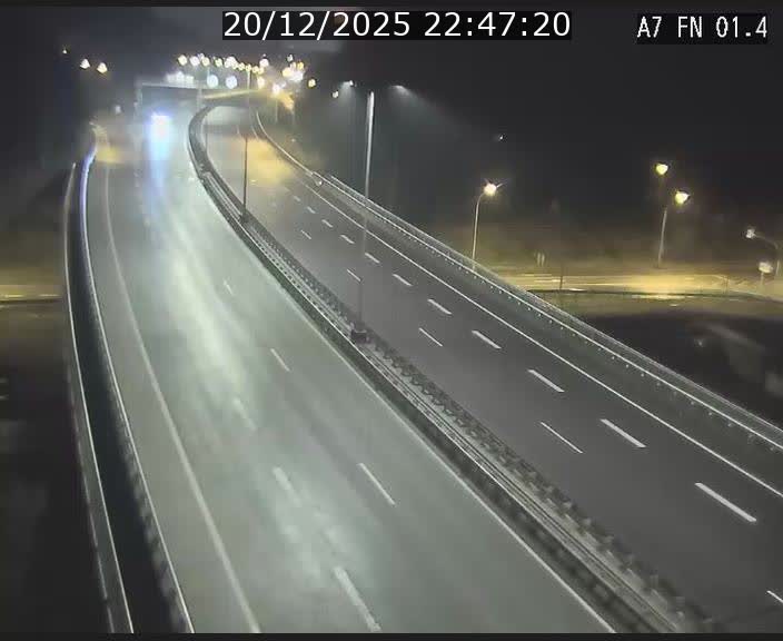 <h2>Caméra autoroute Luxembourg A7 - Tunnel Stafelter - direction Echangeur Grünewald</h2>