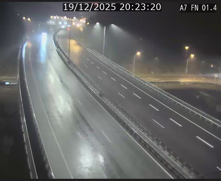 <h2>Caméra autoroute Luxembourg A7 - Tunnel Stafelter - direction Echangeur Grünewald</h2>