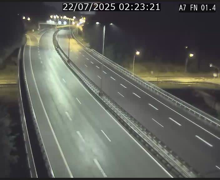 <h2>Caméra autoroute Luxembourg A7 - Tunnel Stafelter - direction Echangeur Grünewald</h2>