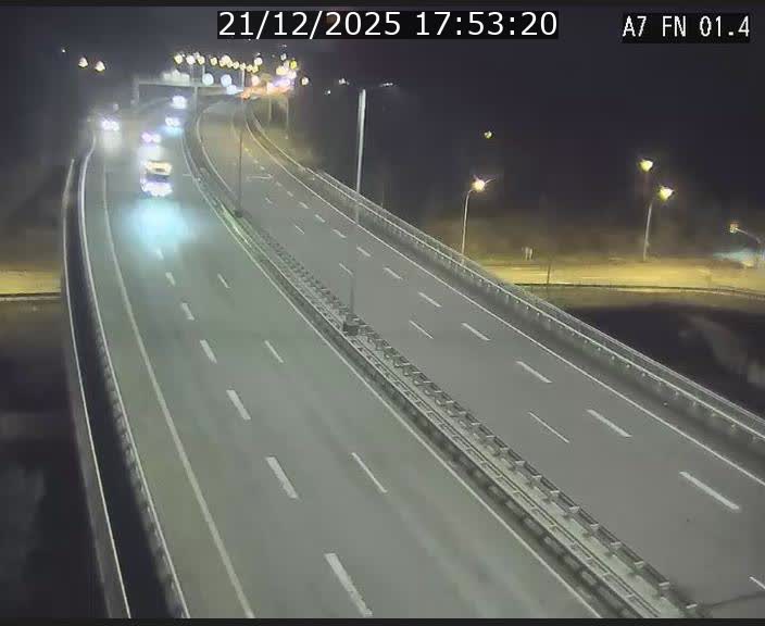 <h2>Caméra autoroute Luxembourg A7 - Tunnel Stafelter - direction Echangeur Grünewald</h2>