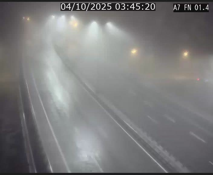 <h2>Caméra autoroute Luxembourg A7 - Tunnel Stafelter - direction Echangeur Grünewald</h2>