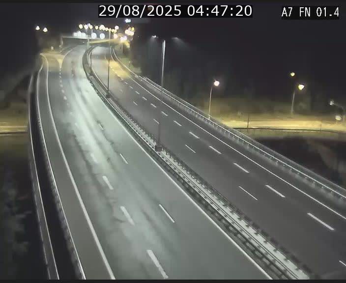 <h2>Caméra autoroute Luxembourg A7 - Tunnel Stafelter - direction Echangeur Grünewald</h2>