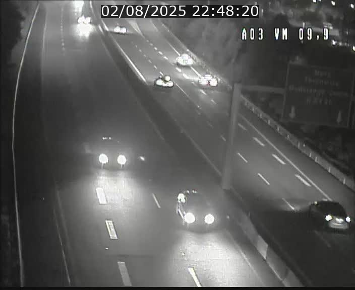 <h2>Webcam Autoroute à la Croix de Bettembourg - A3 - BK 9.9 - direction France</h2>