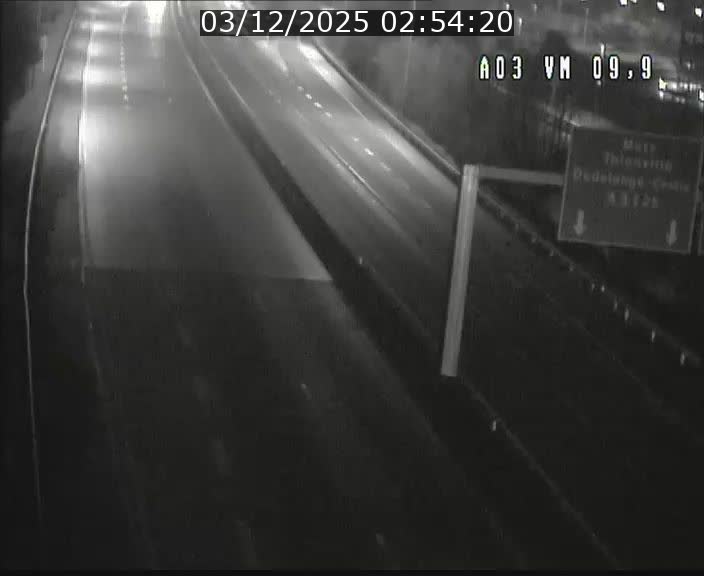 <h2>Webcam Autoroute à la Croix de Bettembourg - A3 - BK 9.9 - direction France</h2>