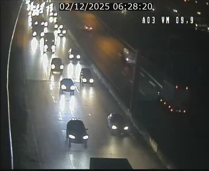 <h2>Webcam Autoroute à la Croix de Bettembourg - A3 - BK 9.9 - direction France</h2>