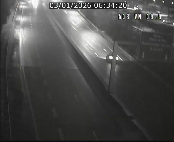 Webcam Autoroute à la Croix de Bettembourg - A3 - BK 9.9 - direction France