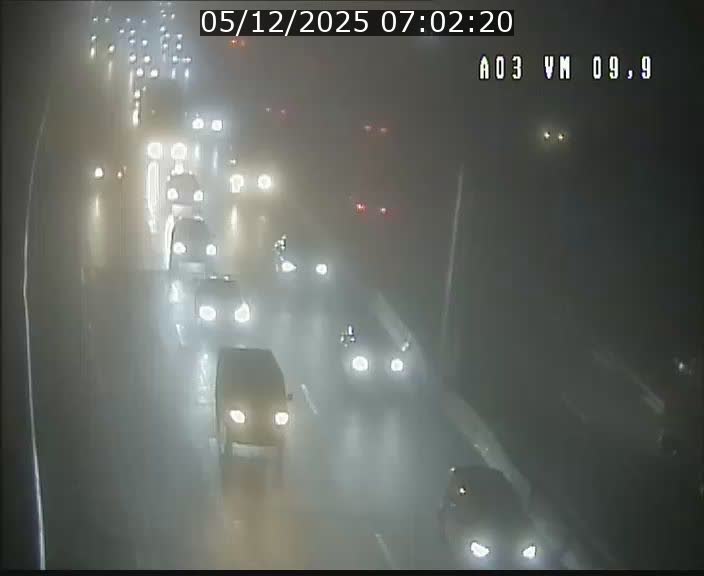 <h2>Webcam Autoroute à la Croix de Bettembourg - A3 - BK 9.9 - direction France</h2>