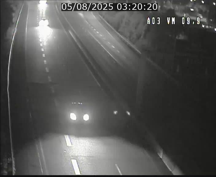 Webcam Autoroute à la Croix de Bettembourg - A3 - BK 9.9 - direction France