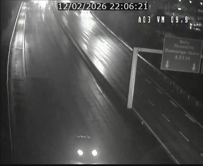 <h2>Webcam Autoroute à la Croix de Bettembourg - A3 - BK 9.9 - direction France</h2>