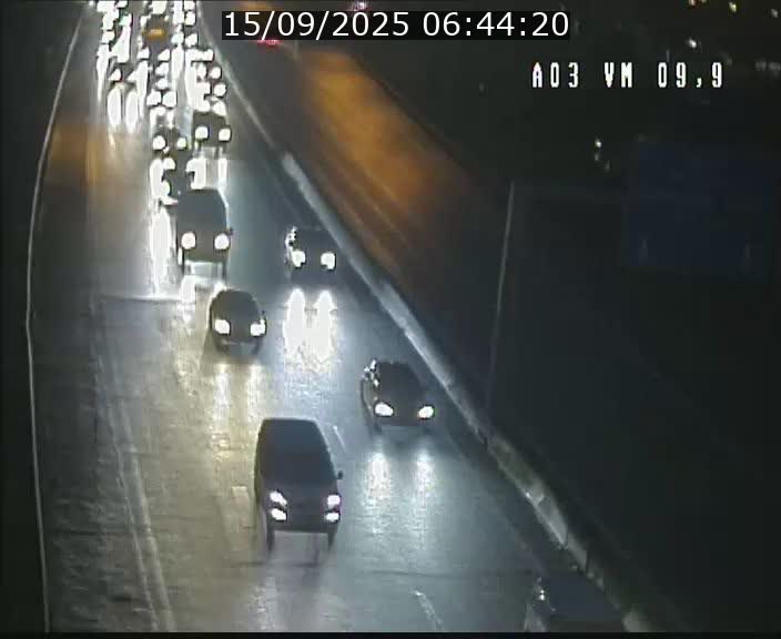 <h2>Webcam Autoroute à la Croix de Bettembourg - A3 - BK 9.9 - direction France</h2>