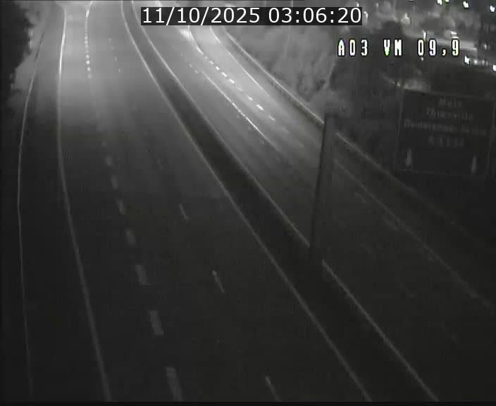 <h2>Webcam Autoroute à la Croix de Bettembourg - A3 - BK 9.9 - direction France</h2>