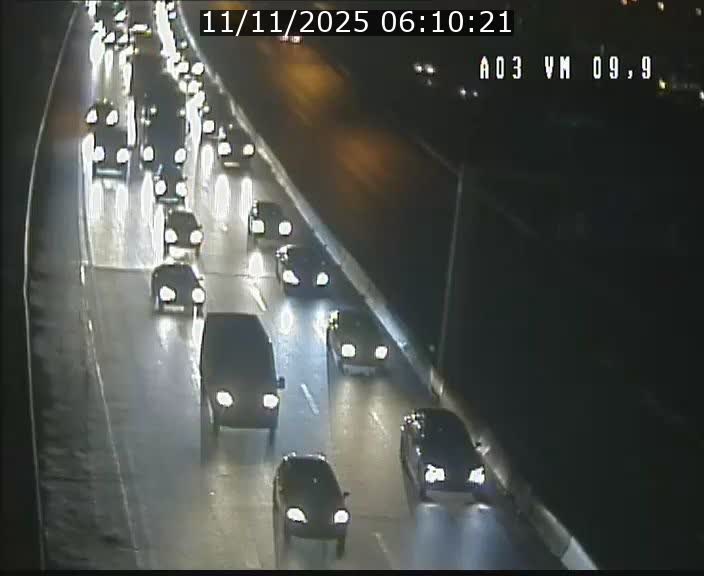 <h2>Webcam Autoroute à la Croix de Bettembourg - A3 - BK 9.9 - direction France</h2>