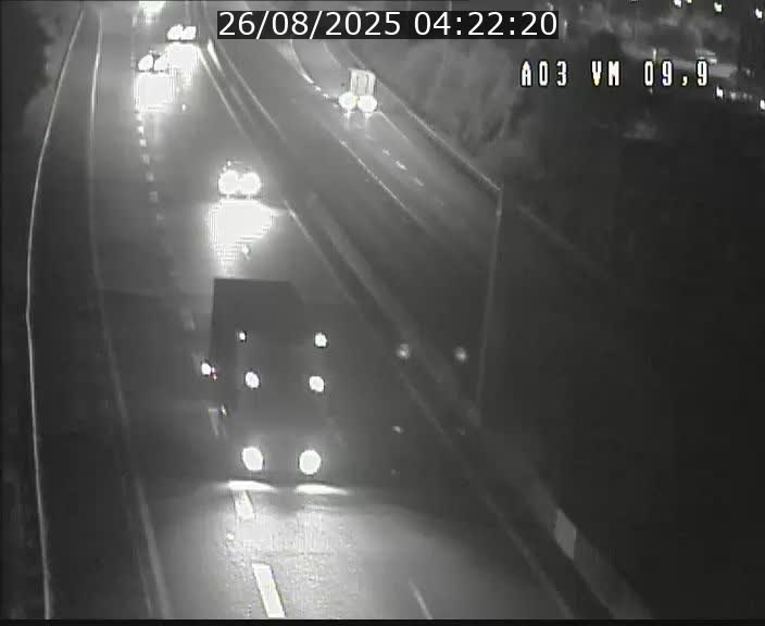 <h2>Webcam Autoroute à la Croix de Bettembourg - A3 - BK 9.9 - direction France</h2>