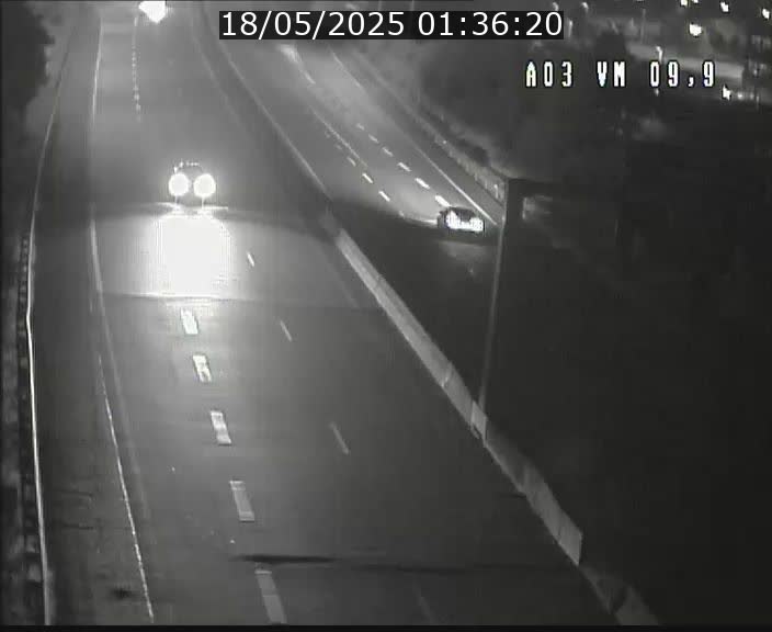 <h2>Webcam Autoroute à la Croix de Bettembourg - A3 - BK 9.9 - direction France</h2>