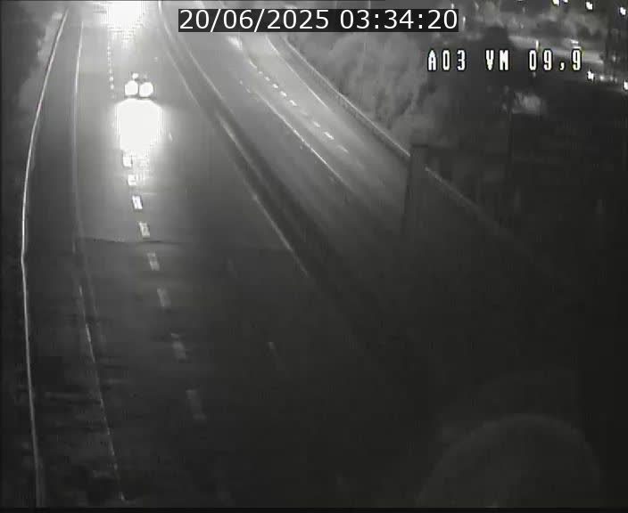 Webcam Autoroute à la Croix de Bettembourg - A3 - BK 9.9 - direction France
