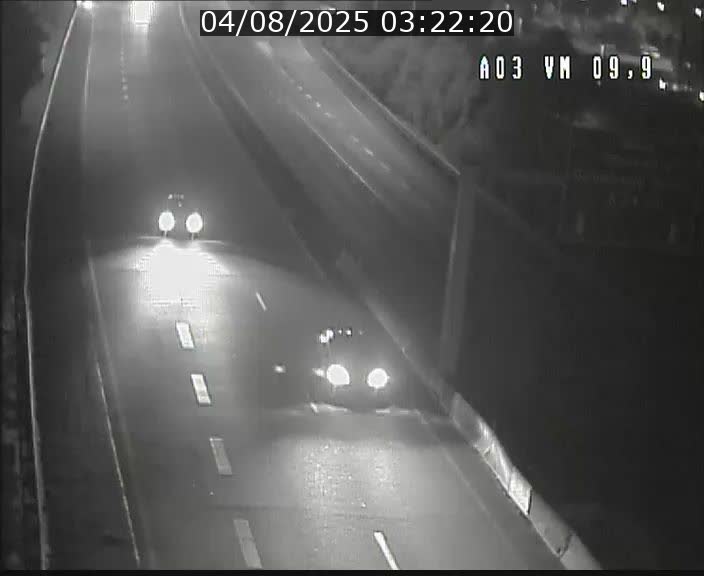 Webcam Autoroute à la Croix de Bettembourg - A3 - BK 9.9 - direction France