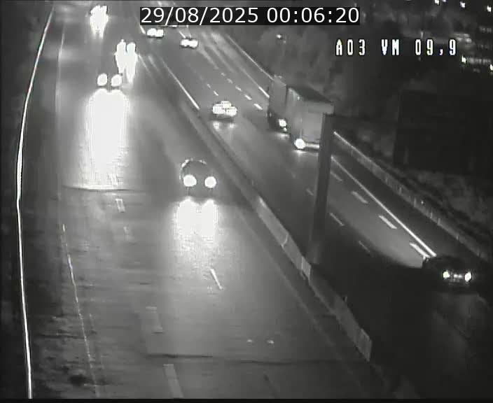 Webcam Autoroute à la Croix de Bettembourg - A3 - BK 9.9 - direction France