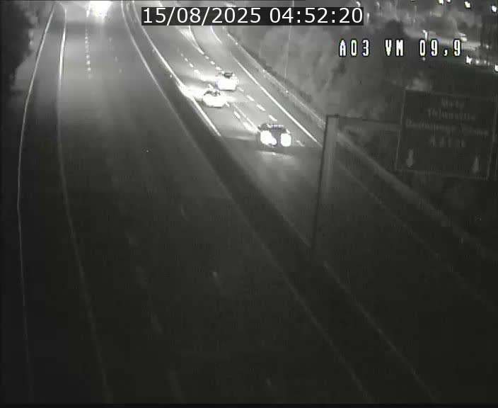Webcam Autoroute à la Croix de Bettembourg - A3 - BK 9.9 - direction France
