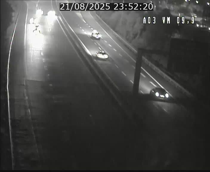 Webcam Autoroute à la Croix de Bettembourg - A3 - BK 9.9 - direction France