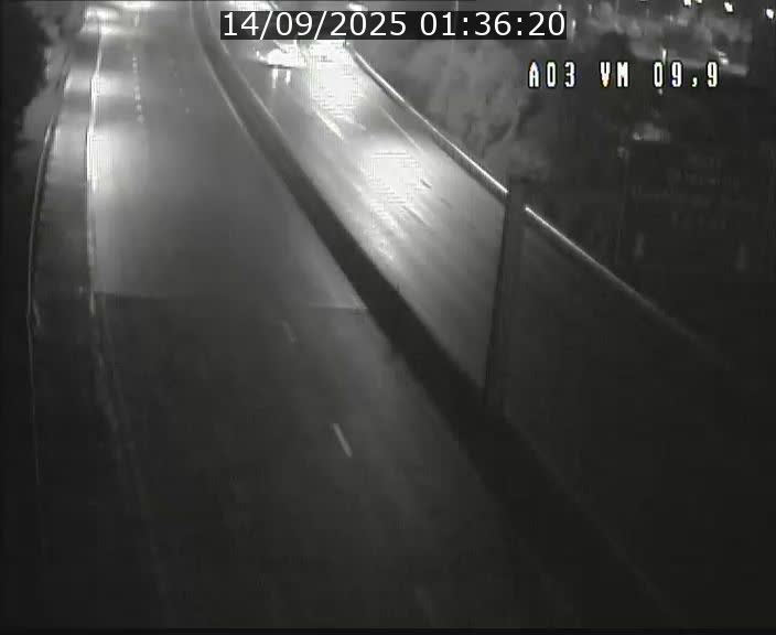 Webcam Autoroute à la Croix de Bettembourg - A3 - BK 9.9 - direction France