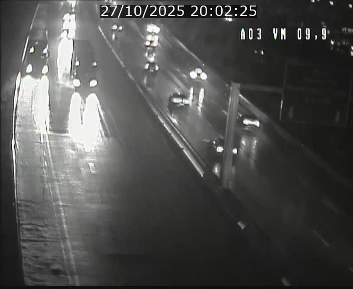 Webcam Autoroute à la Croix de Bettembourg - A3 - BK 9.9 - direction France