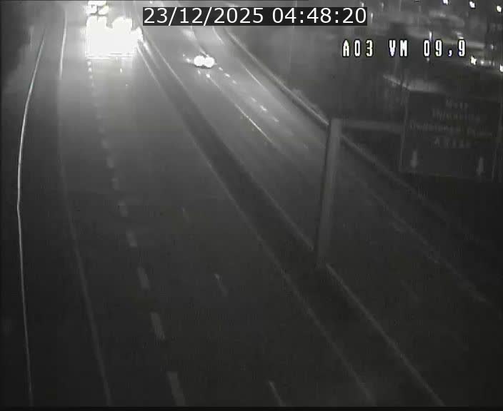 Webcam Autoroute à la Croix de Bettembourg - A3 - BK 9.9 - direction France