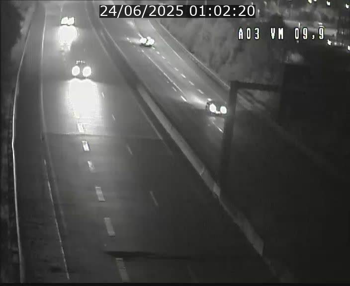 <h2>Webcam Autoroute à la Croix de Bettembourg - A3 - BK 9.9 - direction France</h2>