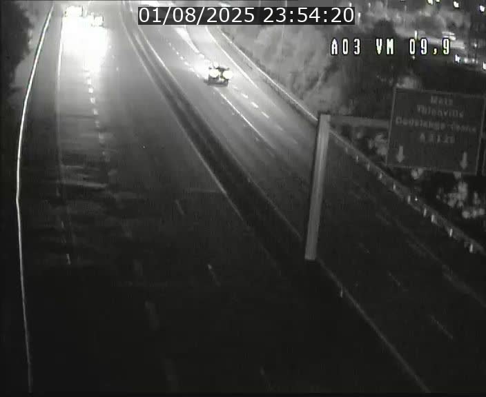 <h2>Webcam Autoroute à la Croix de Bettembourg - A3 - BK 9.9 - direction France</h2>