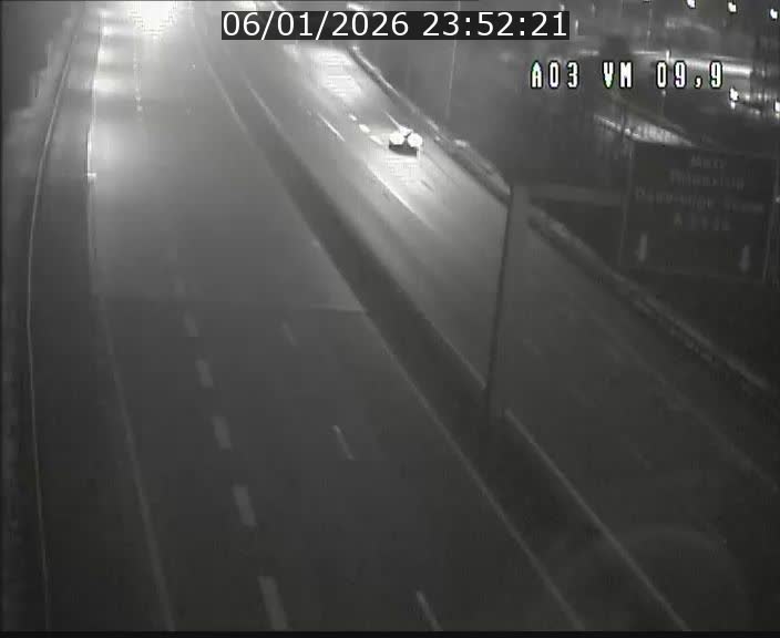 Webcam Autoroute à la Croix de Bettembourg - A3 - BK 9.9 - direction France