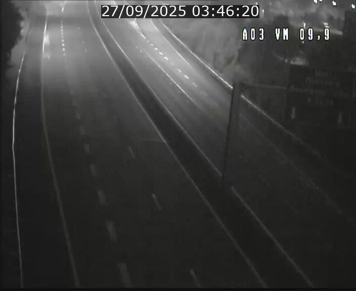 <h2>Webcam Autoroute à la Croix de Bettembourg - A3 - BK 9.9 - direction France</h2>