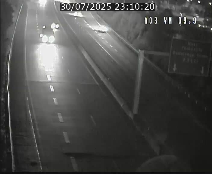 <h2>Webcam Autoroute à la Croix de Bettembourg - A3 - BK 9.9 - direction France</h2>