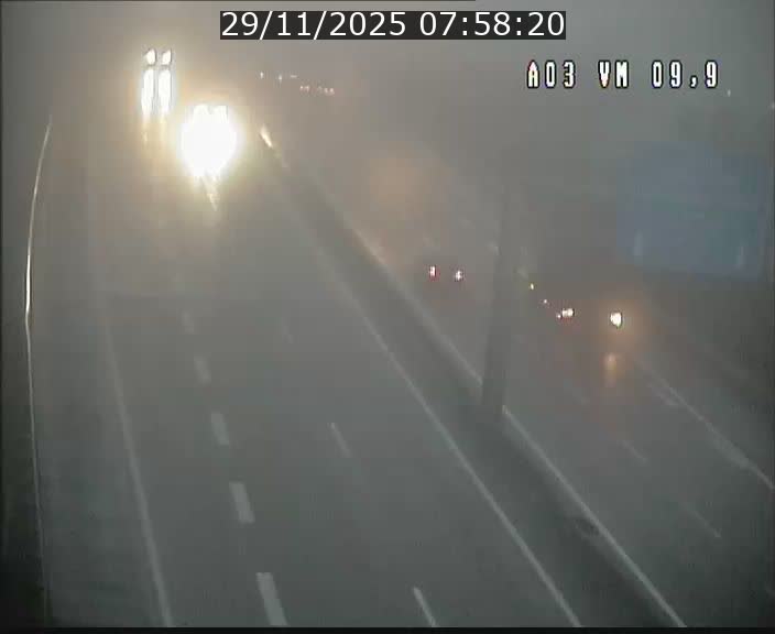 <h2>Webcam Autoroute à la Croix de Bettembourg - A3 - BK 9.9 - direction France</h2>