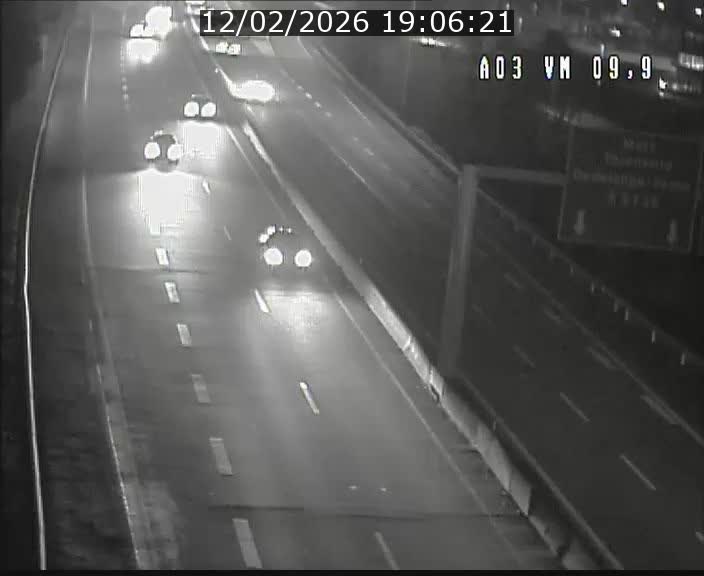 Webcam Autoroute à la Croix de Bettembourg - A3 - BK 9.9 - direction France