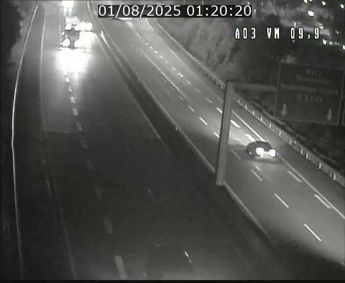 <h2>Webcam Autoroute à la Croix de Bettembourg - A3 - BK 9.9 - direction France</h2>