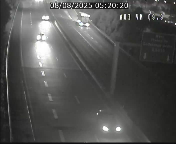 <h2>Webcam Autoroute à la Croix de Bettembourg - A3 - BK 9.9 - direction France</h2>