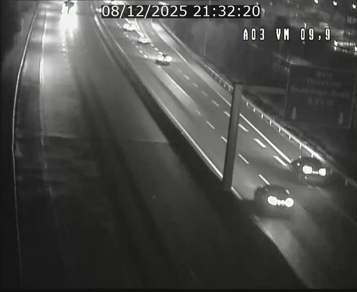 <h2>Webcam Autoroute à la Croix de Bettembourg - A3 - BK 9.9 - direction France</h2>