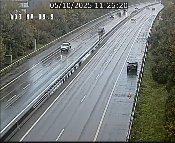 <h2>Webcam Autoroute à la Croix de Bettembourg - A3 - BK 9.9 - direction Luxembourg-Ville</h2>