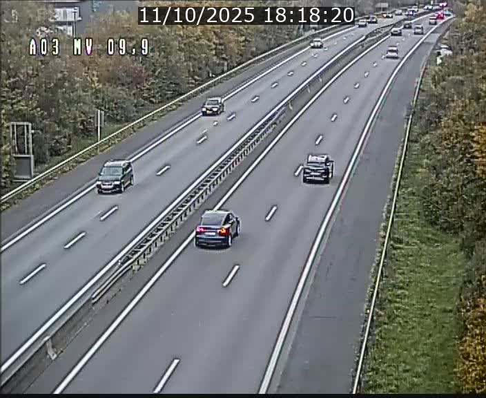 <h2>Webcam Autoroute à la Croix de Bettembourg - A3 - BK 9.9 - direction Luxembourg-Ville</h2>