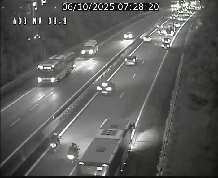 <h2>Webcam Autoroute à la Croix de Bettembourg - A3 - BK 9.9 - direction Luxembourg-Ville</h2>