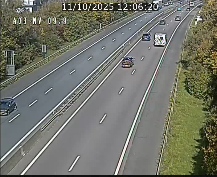 <h2>Webcam Autoroute à la Croix de Bettembourg - A3 - BK 9.9 - direction Luxembourg-Ville</h2>