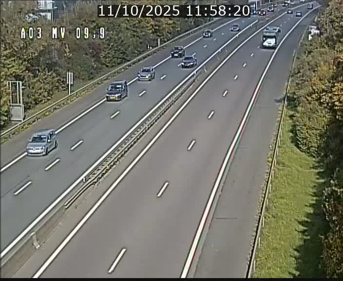 <h2>Webcam Autoroute à la Croix de Bettembourg - A3 - BK 9.9 - direction Luxembourg-Ville</h2>