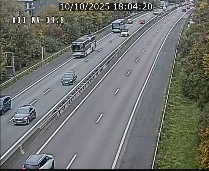 <h2>Webcam Autoroute à la Croix de Bettembourg - A3 - BK 9.9 - direction Luxembourg-Ville</h2>
