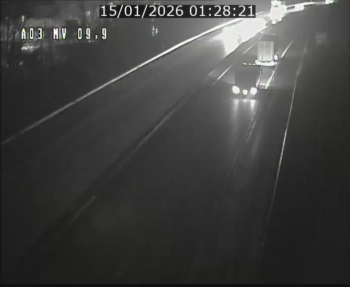 Webcam Autoroute à la Croix de Bettembourg - A3 - BK 9.9 - direction Luxembourg-Ville