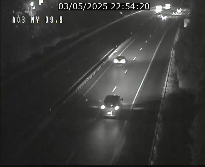 Webcam Autoroute à la Croix de Bettembourg - A3 - BK 9.9 - direction Luxembourg-Ville