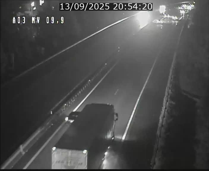 Webcam Autoroute à la Croix de Bettembourg - A3 - BK 9.9 - direction Luxembourg-Ville