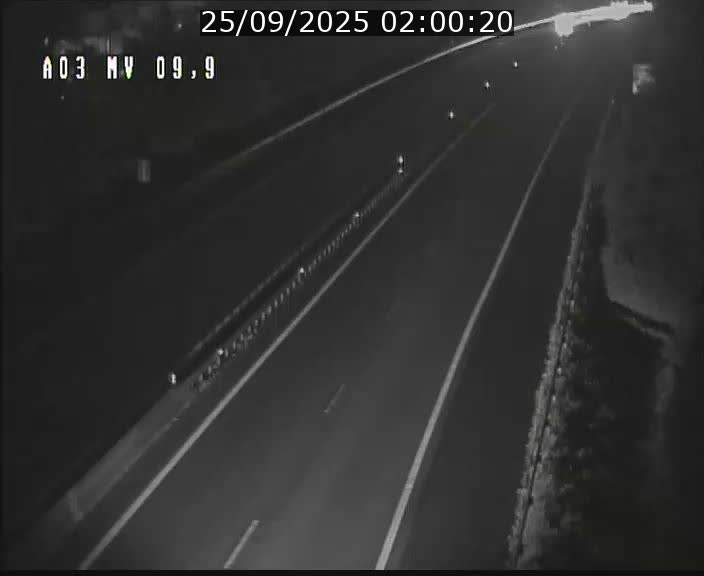 Webcam Autoroute à la Croix de Bettembourg - A3 - BK 9.9 - direction Luxembourg-Ville