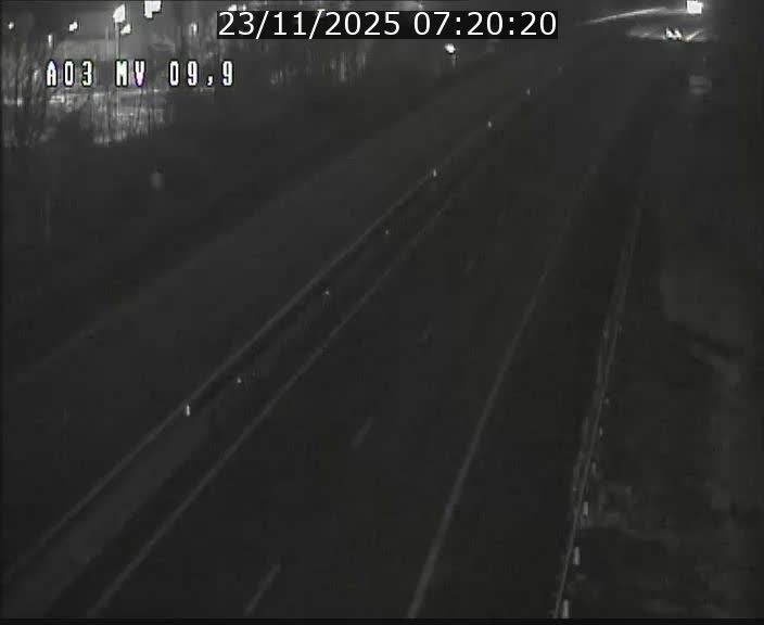 Webcam Autoroute à la Croix de Bettembourg - A3 - BK 9.9 - direction Luxembourg-Ville