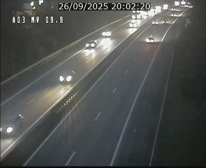 <h2>Webcam Autoroute à la Croix de Bettembourg - A3 - BK 9.9 - direction Luxembourg-Ville</h2>