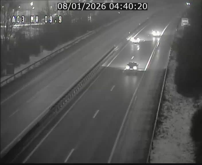 Webcam Autoroute à la Croix de Bettembourg - A3 - BK 9.9 - direction Luxembourg-Ville