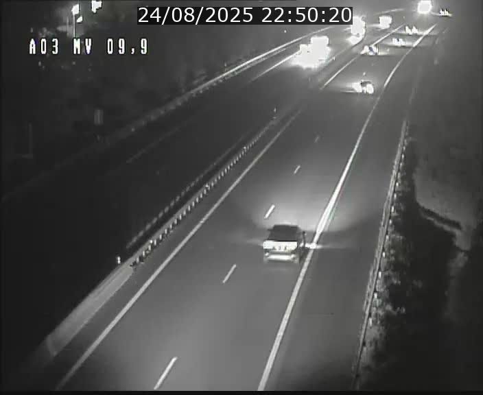 Webcam Autoroute à la Croix de Bettembourg - A3 - BK 9.9 - direction Luxembourg-Ville